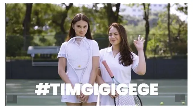 6 Potret Kompak Nagita Slavina dan Gege Elisa, Jadi Pasangan di Lagi-Lagi Tenis