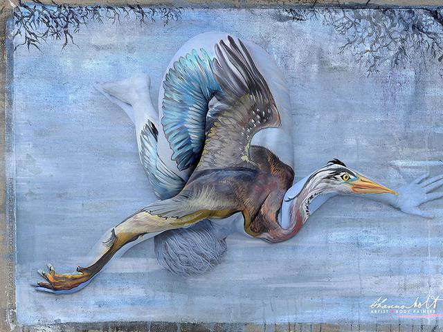 8 Lukisan Tubuh Keren Bertema Hewan Global Liputan6 Com