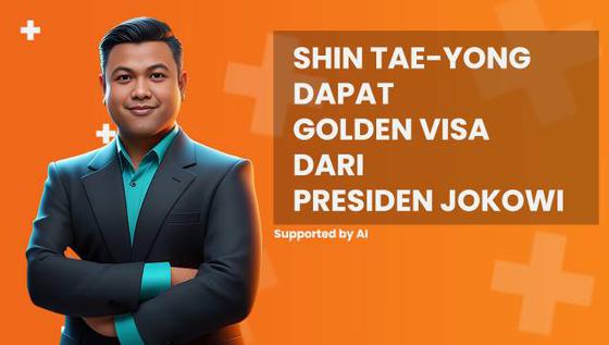 Shin Tae-Yong Dapat Golden Visa dari Presiden Jokowi