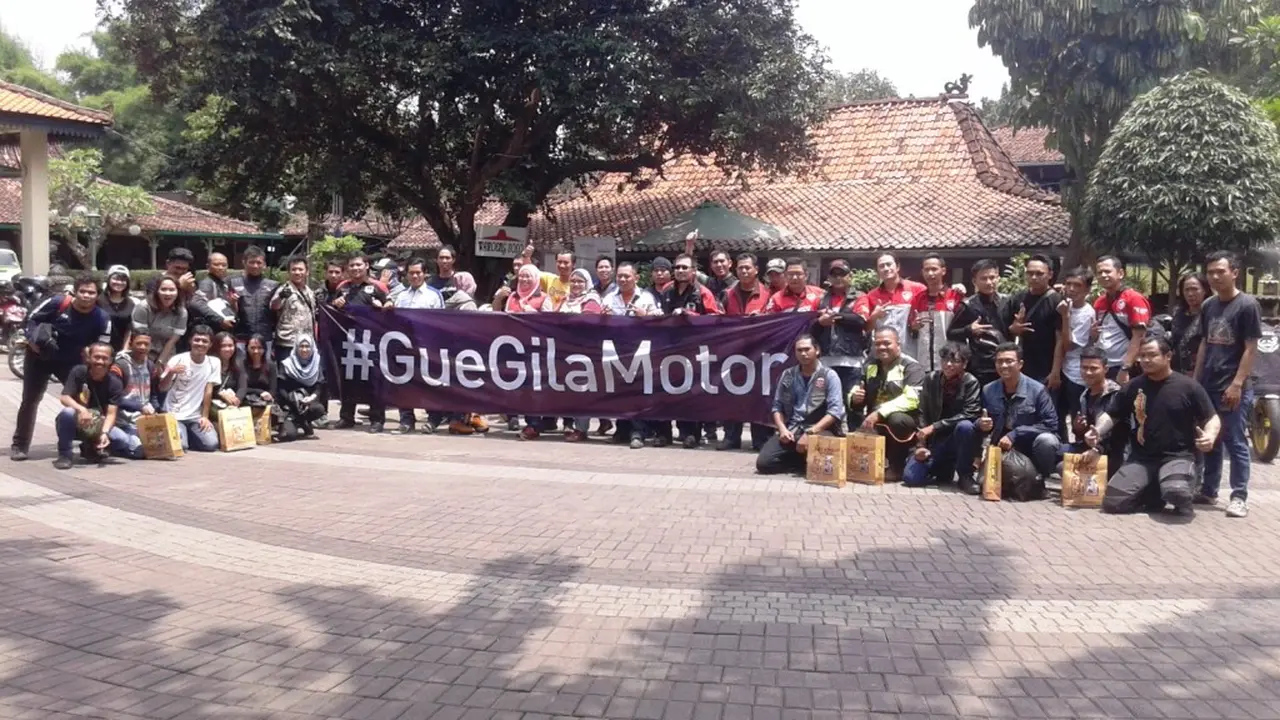 Evalube dan Gila Motor Persatukan Anak Komunitas dalam Satu Wadah