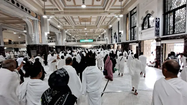 Ilustrasi - Jemaah haji melaksanakan sa'i. (Foto: Kemenag)