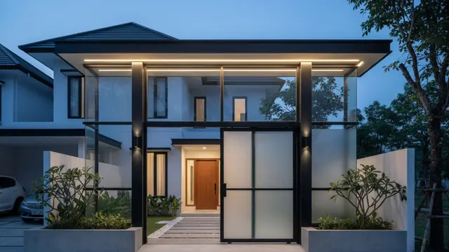 8 Model Gapura Depan Rumah Minimalis, Tampil Elegan dan Jadi Pusat Perhatian dari Gerbang Pertama