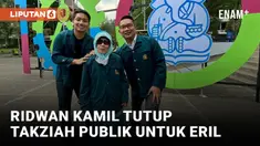 Ridwan Kamil Resmi Tutup Doa Bersama dan Takziah Publik untuk Eril