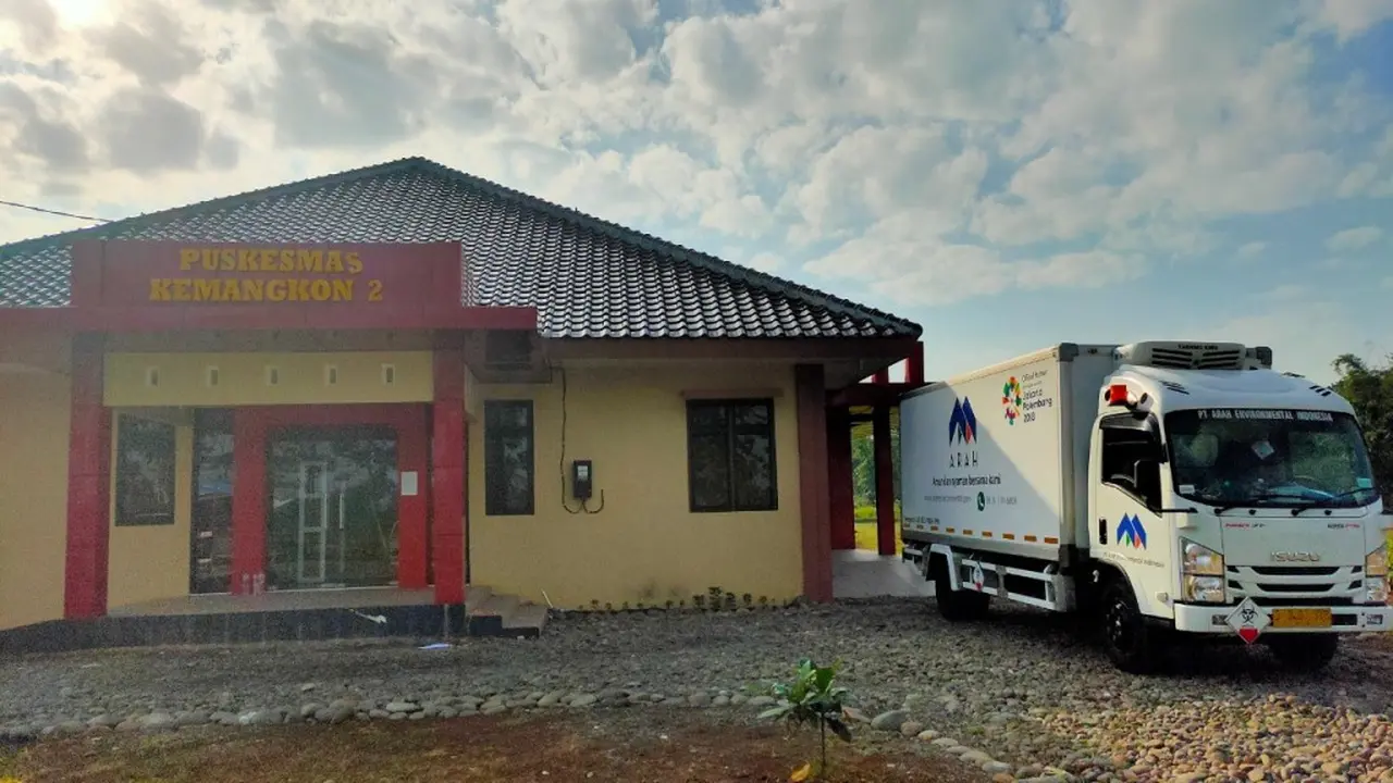 Pengambilan Limbah Medis Covid-19 di Puskesmas Kemangkon 2, Kabupaten Purbalingga, Jawa Tengah