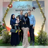 Fadlan Muhmammad dan Lyra Virna hadiri wisuda anak (Instagram/fadlanmuhammad)