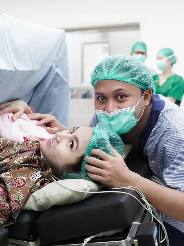 Mahalini Pasca Melahirkan. [@rizkyfbian]