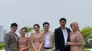 Salshadilla Juwita menjadi bagian dari momen spesial Lesti dan Rizky Billar sebagai bridesmaid. (Instagram @salshaindradjaja)