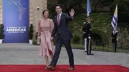 Trudeau mengatakan bahwa keputusan bercerai diambil bersama Sophie setelah melewati 'banyak pembicaraan bermakna dan sulit'. (AP Photo/Jae C. Hong, File)