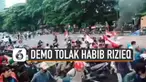 Demo massa diserang oleh sejumlah orang tidak dikenal.