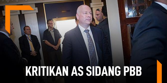 VIDEO: Isi Kritikan AS pada Sidang DK PBB Yang dipimpin RI