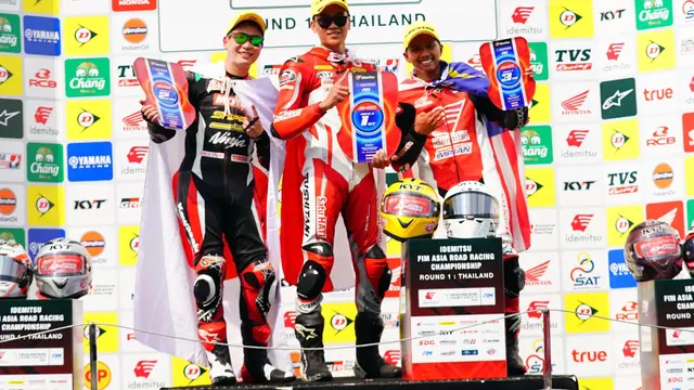 Herjun Atna Firdaus Juara di Race 2 ARRC Buriram 2024