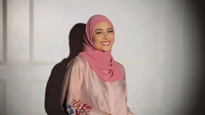 Meisya siregar makin memesona dengan hijab pastel. (credit:instagram.com/meisya__siregar)