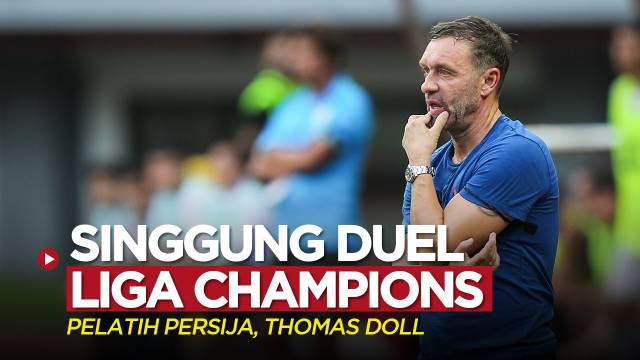Berita video momen Pelatih Persija Jakarta, Thomas Doll, sempat menyinggung soal laga leg pertama babak 16 besar Liga Champions 2022/2023 antara Liverpool melawan Real Madrid yang berakhir dengan skor 2-5.