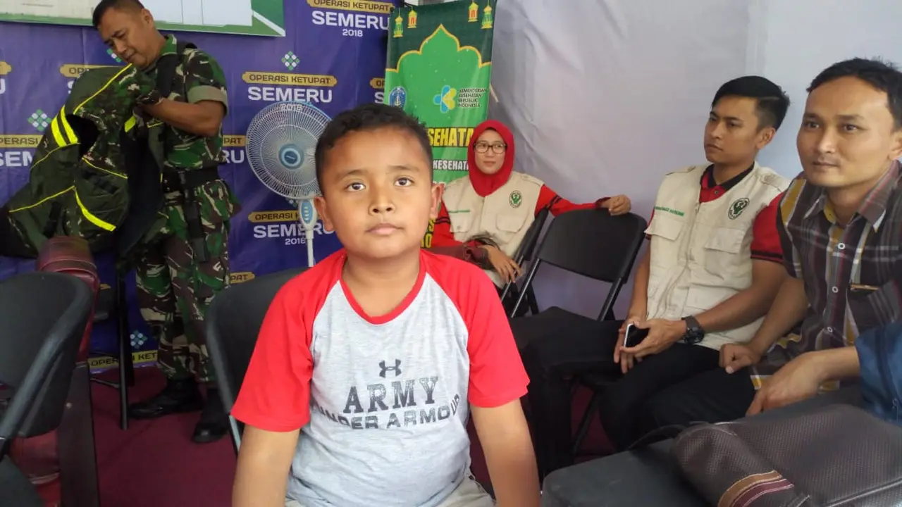 Kreatif, Pemudik Titipkan Anak di Pos Polisi Ponorogo