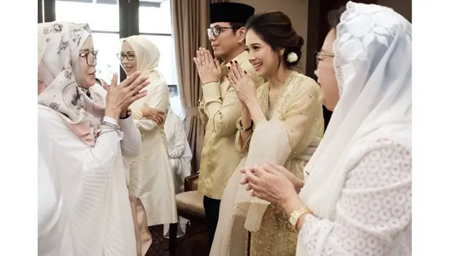 7 Momen Spesial Tasyakuran Tujuh Bulanan Gista Putri, Hangat dan Khusyuk