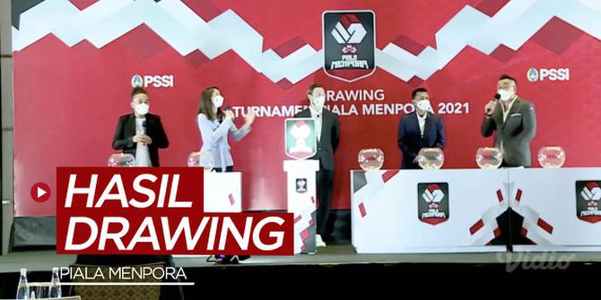 VIDEO: Hasil Drawing Piala Menpora: Persija Jakarta Masuk Grup B, Persib Bandung di Grup D