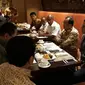 Menteri Perhubungan RI Budi Karya Sumadi mengumpulkan sejumlah stakeholder perkeretaapian di Hotel Le Meridien, Jakarta, Jumat (6/4/2018), pagi. (Ilyas/Liputan6.com)