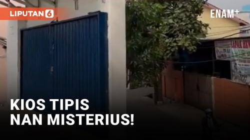 VIDEO: Tak Lazim, Kios Misterius Ini Dibangun Super Tipis