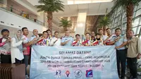 Apresiasi diberikan Kementerian Pemuda dan Olahraga Republik Indonesia terhadap prestasi yang diukir atlet Paralayang Indonesia usai meraih medali emas pada Kejuaraan Dunia Paralayang FAI ke 12 tahun 2023 di Sopot, Bulgaria, 20-28 Oktober 2023. (foto:yayan/kemenpora.go.id)