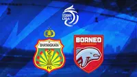 BRI Liga 1 - Bhayangkara FC Vs Borneo FC (Bola.com/Adreanus Titus)