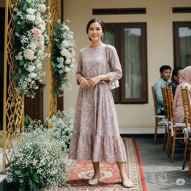 Baju Kondangan di Rumah. Foto: Gemini