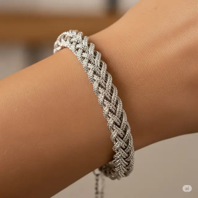 Gelang Rantai Wheat (Gandum)