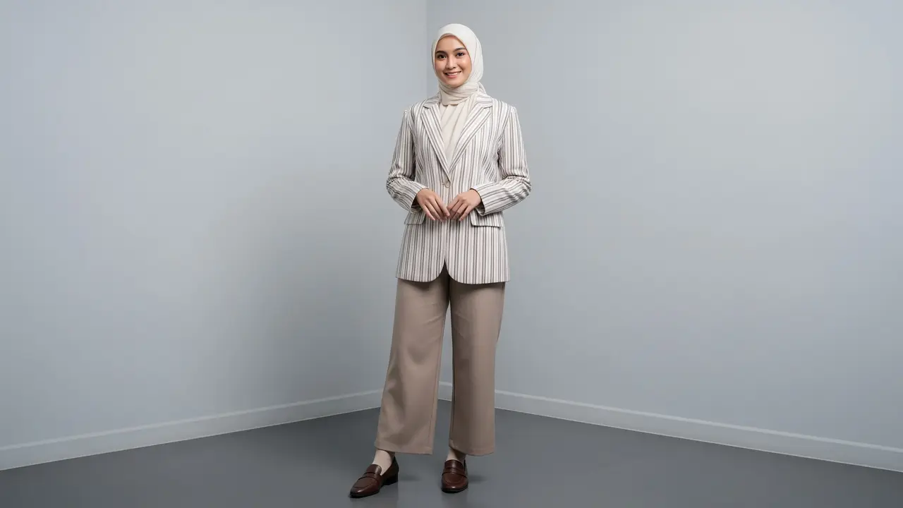 Model Baju Lurik Resmi untuk Anak Muda/ Ilustrasi AI