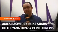 Bakal capres dari Koalisi Perubahan untuk Persatuan, Anies Baswedan berbicara di depan ratusan anak muda dan generasi milenial di Jakarta Timur, Sabtu siang. Anies menegaskan, Undang-undang ITE yang membatasi kebebasan berpendapat dan mengkritik perl...