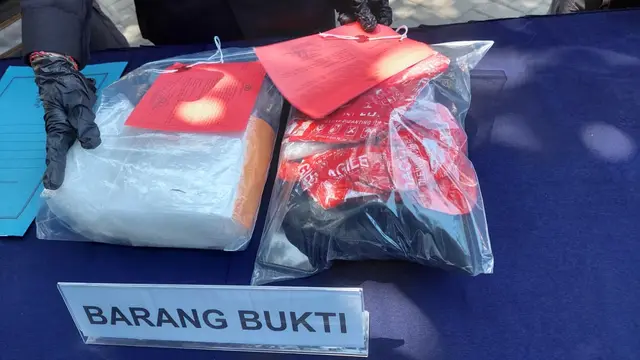 Pengiriman Sabu Seberat 2 Kg Menuju Bali  Digagalkan Polisi
