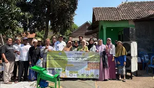 Energi Bersih Masuk Sawah Bantu Petani Atasi Masalah Pascapanen