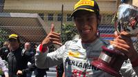 Sean Gelael meraih podium kedua pada feature race GP Monako. (Prema Racing)