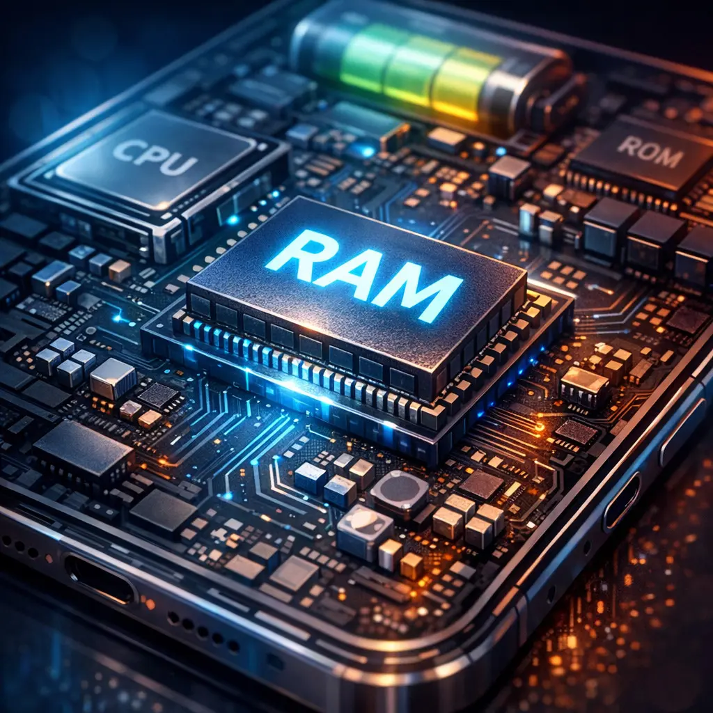 Ilustrasi: RAM pada smartphone
