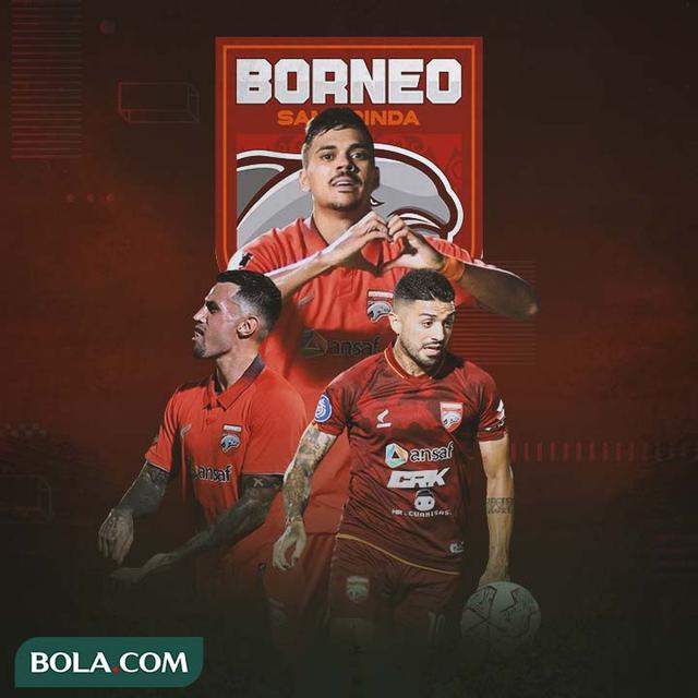 Borneo FC - 3 Pemain Borneo FC: Matheus Pato, Stefano Lilipaly, Jonathan Bustos