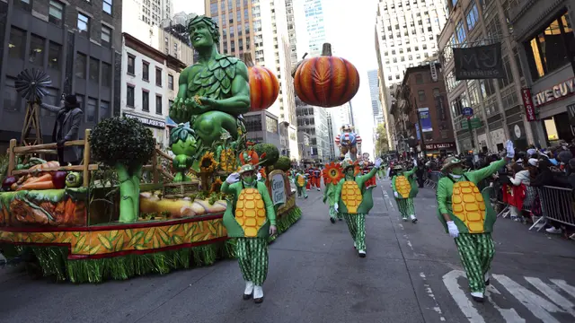 FOTO: Kemeriahan Macy's Thanksgiving Day Parade