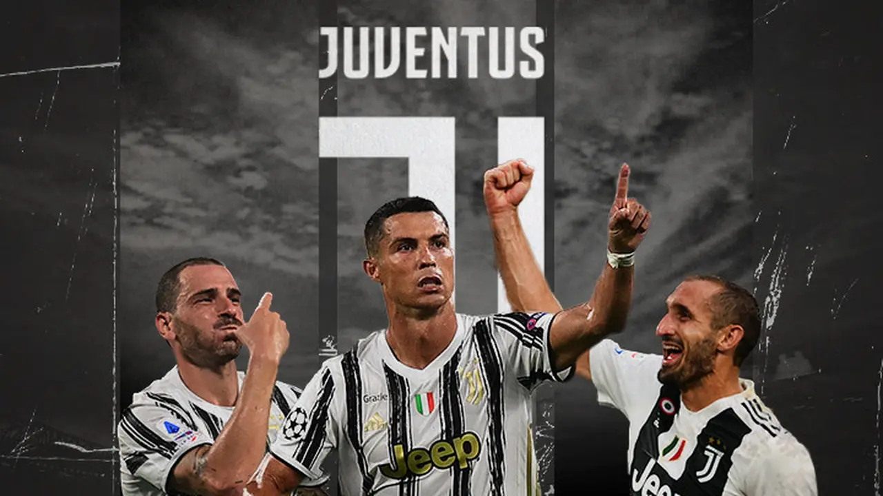 Leonardo Bonucci, Cristiano Ronaldo dan Giorgio Chiellini