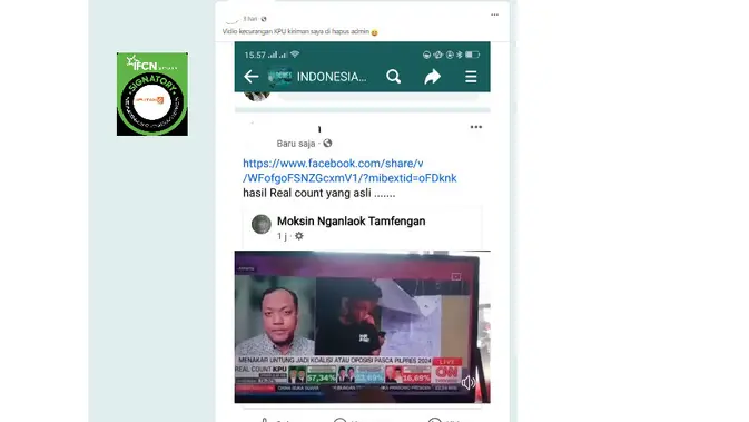 Kumpulan Hoaks Seputar Kemenangan Pilpres Simak Faktanya Cek
