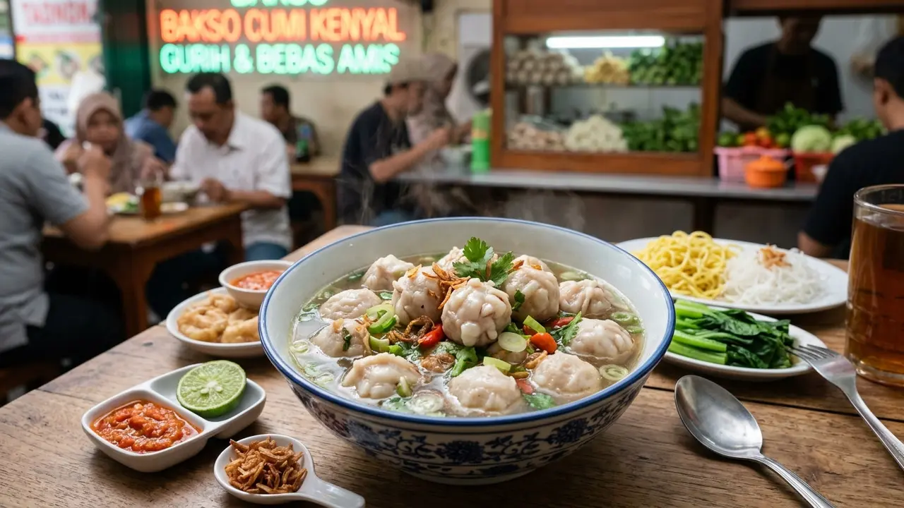Bakso Cumi Kenyal (AI Generated)