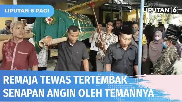 Seorang remaja di Sleman, Yogyakarta, meregang nyawa lantaran terkena tembakan peluru senapan angin yang digunakan temannya sendiri saat bermain. Meski demikian, pihak keluarga mengaku tak akan menuntut pelaku.