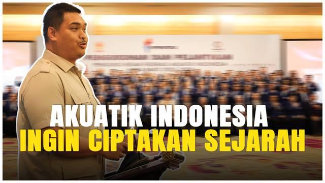 Menteri Pemuda dan Olahraga (Menpora) RI, Dito Ariotedjo, memberikan apresiasi untuk kepengurusan baru Akuatik Indonesia periode 2025-2029 yang kembali dipimpin Anindya Bakrie.
