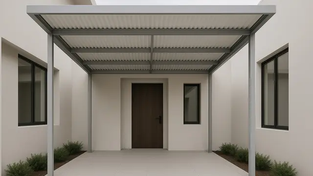 Model Kanopi Baja Ringan