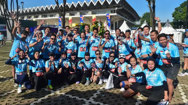 Ratusan Pelari Virgin Le Minerale Running Squad Sukses Pecahkan Rekor Pribadi di JRF 2025