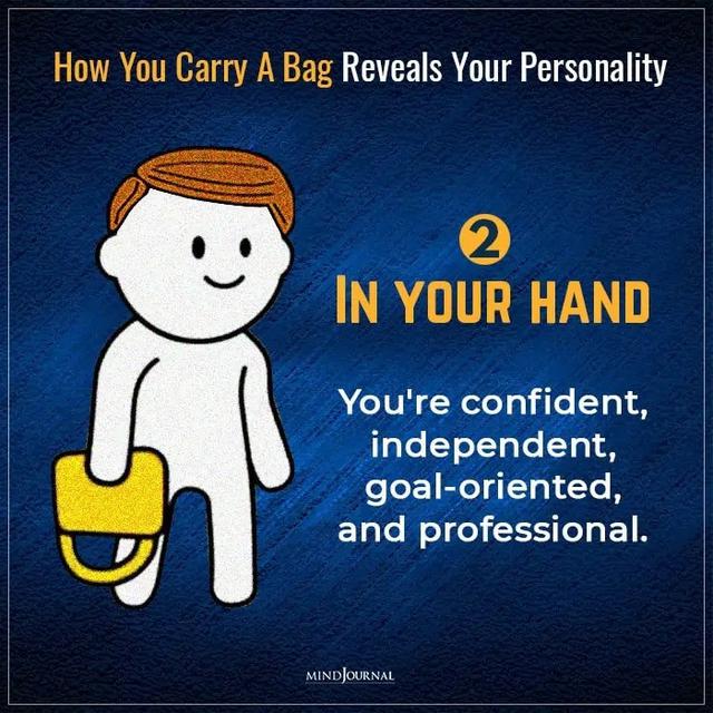Ilustrasi Tes Kepribadian Berdasarkan Cara Bawa Tas