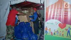 Relawan QNET mendistribusikan bantuan makanan kepada warga terdampak erupsi Gunung Semeru di Kabupaten Lumajang, Jawa Timur (25/12/2021). Bantuan ini merupakan perwujudan filosofi yang diusung QNET, Raise Yourself To Help Mankind (RYTHM). (Liputan6.com/HO/QNET)