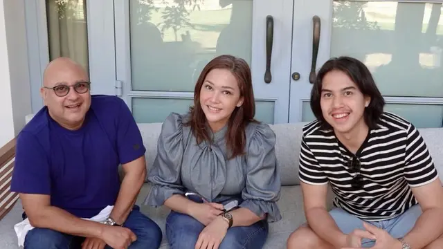 6 Momen Liburan Maia Estianty Ke Los Angeles Bersama Suami dan El Rumi