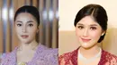 Secara bersamaan, Nikita Willy dan Erina Gudono hadiri kondangan di masa kehamilan. Keduanya tampil sebagai bumil flawless dengan gaya makeup yang berbeda [@melinathemua @erinagudono]