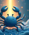 logo ramalan zodiak cancer (sumber: AI generated)