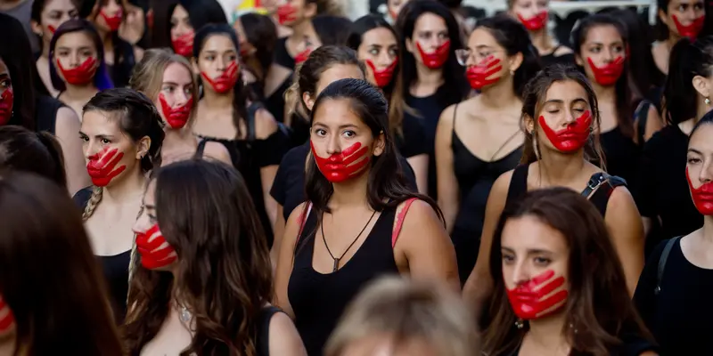 Aksi Warga Dunia Peringati Hari Perempuan Internasional