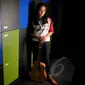 Alif Ekacahya, pemenang ke empat ajang Video Music Contest saat berpose di kantor Vidio.com, SCTV Tower, Senayan City, Jakarta. Foto diambil pada Senin (26/1/2015). (Liputan6.com/Faisal R Syam)