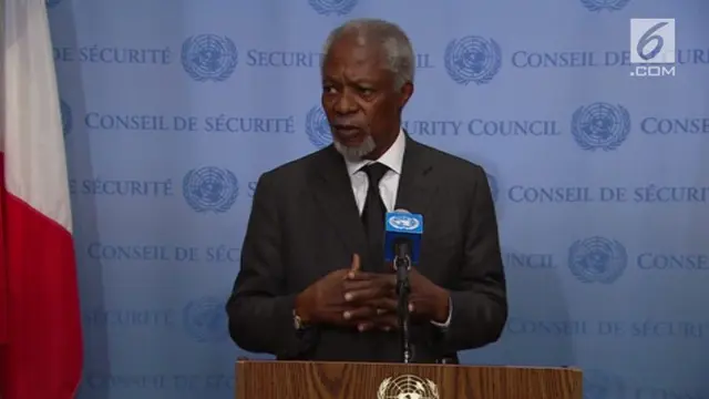 Mantan Sekretaris Jenderal PBB Kofi Annan meninggal dunia di usia 80 tahun. Annan yang menjabat Sekjen PBB pada 1997 hingga 2006 selama dua periode.