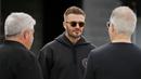 Beckham yang saat ini sudah berumur 45 tahun menjadi Presiden Inter Miami CF, klub Liga Amerika Serikat (MLS) yang resmi masuk kompetisi sejak 2020. (Foto:AFP/Getty Images/Michael Reaves)